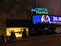 Exterior of the venue when it was Nokia Theatre Times Square