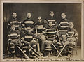 Le Club de hockey d'Ottawa, champion 1911 de l'Association nationale de hockey.