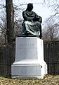 Friedrich Schiller, the German poet, philosopher, historian, and dramatist, statue on Belle Isle