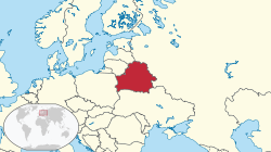 Location of Belorussiyada yahudiylik dini