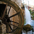 Antigo moinho no rio Hercina