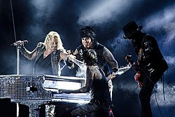 Mötley Crüe İsveçdə konsertdə (2012)