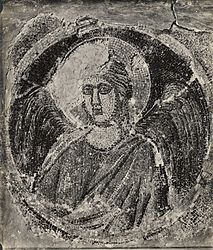 Fragment in the Vatican, before restoration
