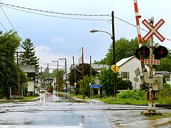 Route 325 at Riviere-Beaudette