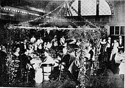 Banquet at the hotel, 1905