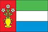 Vlajka obce Doupovské Hradiště