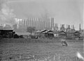 Image 26Blast furnaces such as the Tennessee Coal, Iron and Railroad Company's Ensley Works made Birmingham an important center for iron production in the early 20th century. (from History of Alabama)