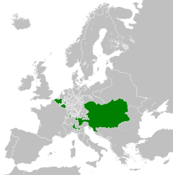 The Habsburg monarchy on the eve of the French Revolution, 1789