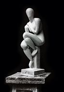 Raymond Duchamp-Villon (1914) Femme assise, plaster