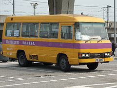 Bus sekolah di Hong Kong, 2006