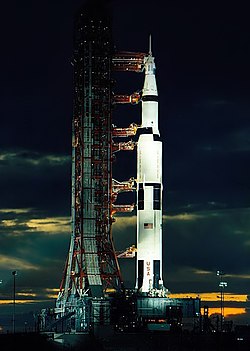 Ultima lansare a rachetei Saturn V, AS-512, în cadrul misiunii Apollo 17.
