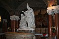 Statue of Saint Emydgius converting Polisia
