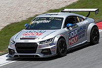 An Audi TT Cup competing in the 2015 TCR International series in 2015
