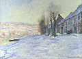 Lavacourt: Sunshine and Snow, 1879-1880 National Gallery, London