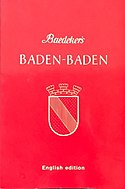 Stadtführer Baden-Baden, englisch- und französischsprachige Version von 1974