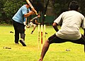 Cricket was introduced to India by the British. Now it is the country's most popular sport.