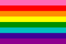 Bandera LGBT de ocho franjas (1978).