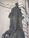 פסל המהר"ל שיצר לדיסלב שלון ב-1917 בבית עיריית פראג