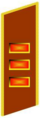 Mostrina per bavero colletto Forze terrestri dell’Armata Rossa (1935-1940)