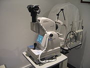 A Topcon non-mydriatic retinal camera