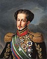 Simplício de Sá: Portrait of emperor Peter I, ca. 1830.