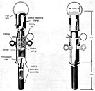 USSR pull-fuze designed for booby-trap or anti-handling purposes. c. 1950s. Detonator assembly is inserted into explosives