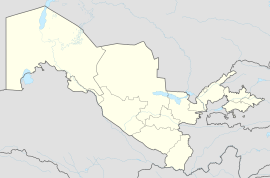 Амірабад. Карта розташування: Узбекистан
