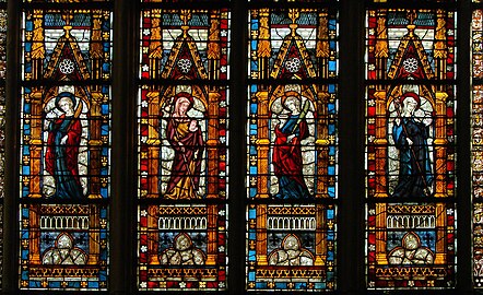 Windows of Troyes Cathedral About 1270)