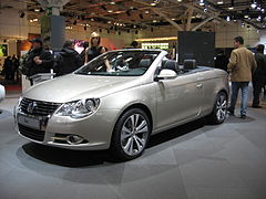 Volkswagen Eos c. 2007, the five-segment top features an independently sliding sunroof, made by OASys