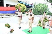 DGP,ANI Paying Homage on Police Commemoration Day