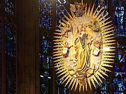 アーヘン大聖堂の聖母子像