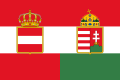 Bandera mercante del Imperio austrohúngaro (1869-1906)