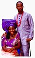 Braut und Bräutigam bei den Igbo