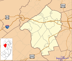 West Portal, New Jersey is located in Hunterdon County, New Jersey