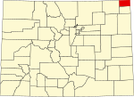 State map highlighting Sedgwick County