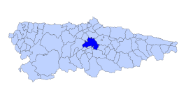 Kaart van Oviedo