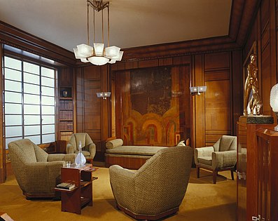 Um estudo Art Deco da firma de design de Paris Alavoine, agora no Brooklyn Museum (1928-30)