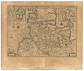 „Brocdorp“ 1645 im Atlas Maior von Blaeu