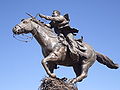 Статуя Панчо Вільї на коні в місті Чіуауа