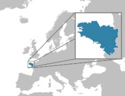 Location of Britania