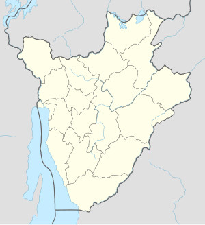 Bujumbura trên bản đồ Burundi