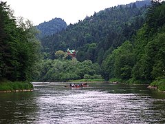 El río Dunajec.