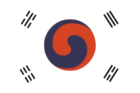 Quốc kỳ Đại Hàn Đế quốc (1882-1910)