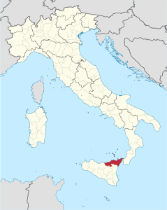 Provincia di Messina – Localizzazione