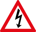Danger of electrical shock