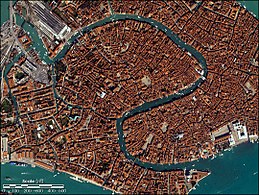 Zdjyńce satelitarne Wenecyji
