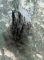 Satellittfoto av Bagdad, 2. april 2003.