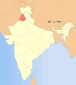Položaj Pendžaba u Indiji