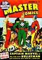 Un primo esempio di crossover a fumetti: Captain Marvel e Bulletman uniscono le forze per combattere Captain Nazi.