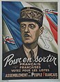 Charles de Gaulle (Lille (Francia), 22 novèmmre 1890 - Colombey-les-Deux-Églises, 9 novèmmre 1970)